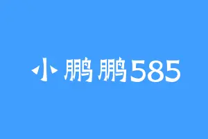 小鹏鹏585