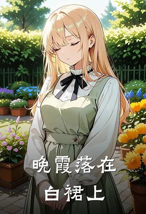 晚霞落在白裙上