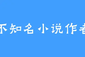 不知名小说作者