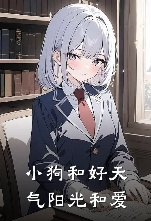 小狗和好天气 阳光和爱