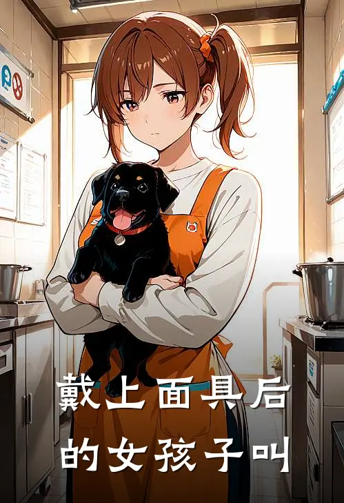 戴上面具后的女孩子叫