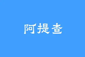 阿提查