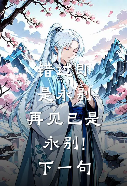 错过即是永别,再见已是永别!下一句