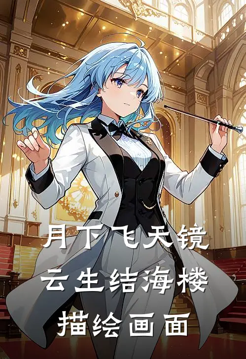 月下飞天镜云生结海楼描绘画面