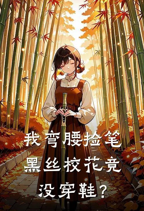 我弯腰捡笔，黑丝校花竟没穿鞋？